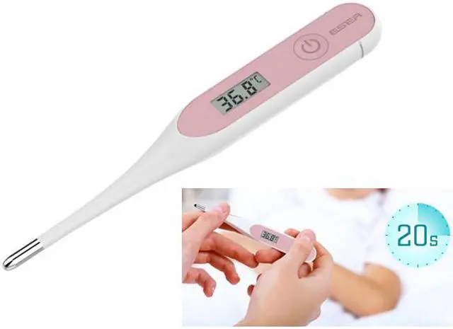 Alt view image 5 of 6 - Electronic Thermometer Waterproof LCD Display Underarm Temperature Detecting for Baby Adult Temperature Detecting