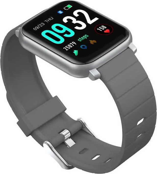 Main image of F1 Smart Watch with ultra-thin metal body/ IP68 waterproof rating/long standby/female menstrual reminder/built-in 11 sports modes/ heart rate and blood pressure monitoring