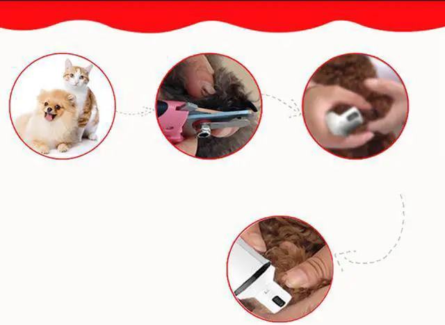 Alt view image 5 of 7 - Electric Nail Grinder for Pet Dog Cat  Paws Trimmer Grooming Machine Electric Pet Nail Polisher