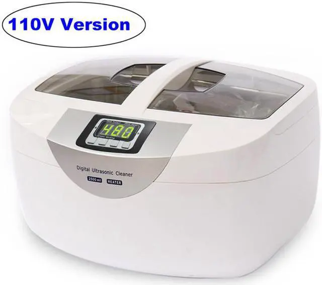 Main image of 2.5L Ultrasonic Cleaner Household Timer Digital Ultra Sonic Jewelry Cleaning Denture Glasses Ultrasonic Washer Machine