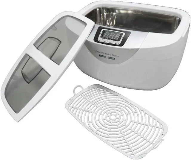 Alt view image 7 of 7 - Stainless Steel Ultrasonic Cleaner Jewelry Glasses Lens Watches Rings Ultrasonic Washer Machine