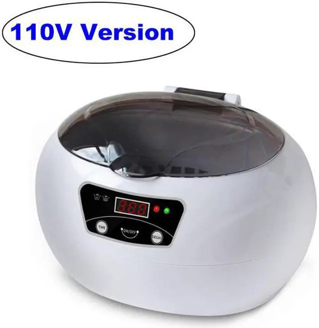 Main image of 600ml Ultrasonic Cleaner Bath Jewelry Watch Glasses Razor Brush Ultrasound Sonic Mini Cleaner Machine 110V