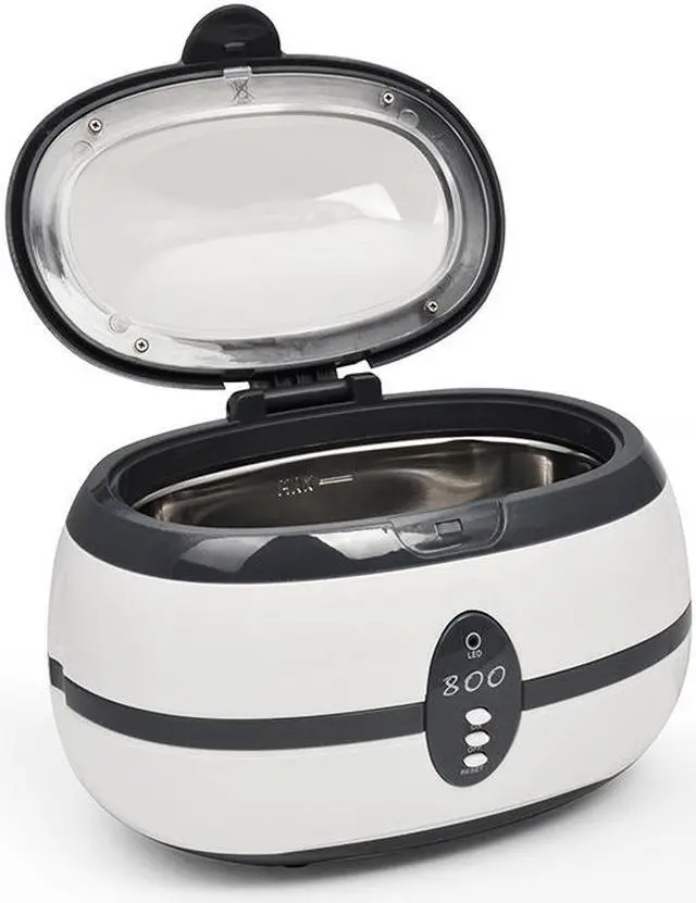 Alt view image 5 of 6 - 600ml Ultrasonic Cleaner Super Sonic Jewelry Cleaning Machine Watch Ring Eyeglass Cleaners Sonic Denture Parts Washer
