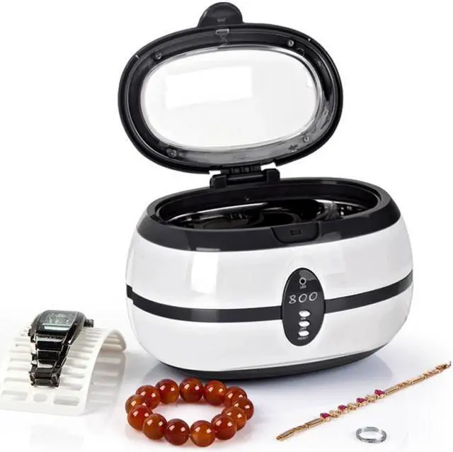 Alt view image 3 of 5 - 600ml Ultrasonic Cleaner soonick Super Sonic Jewelry Cleaning Machine Watch Ring Eyeglass Cleaners Sonic Denture Parts Washer 220V