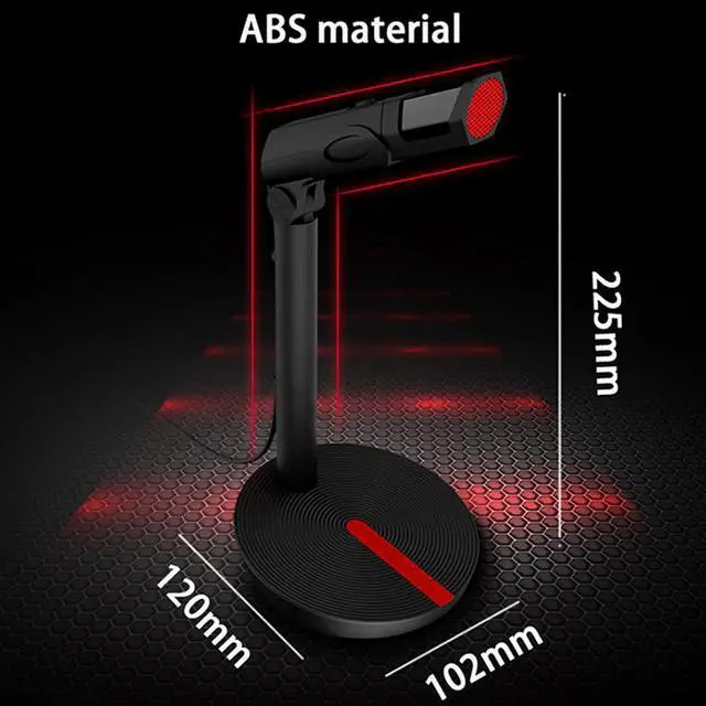 Alt view image 5 of 7 - Professional recording microphone Condenser Microphones With microphone stand 3.5mm Jack Mic For Studio Recording PC Laptop Smartphone