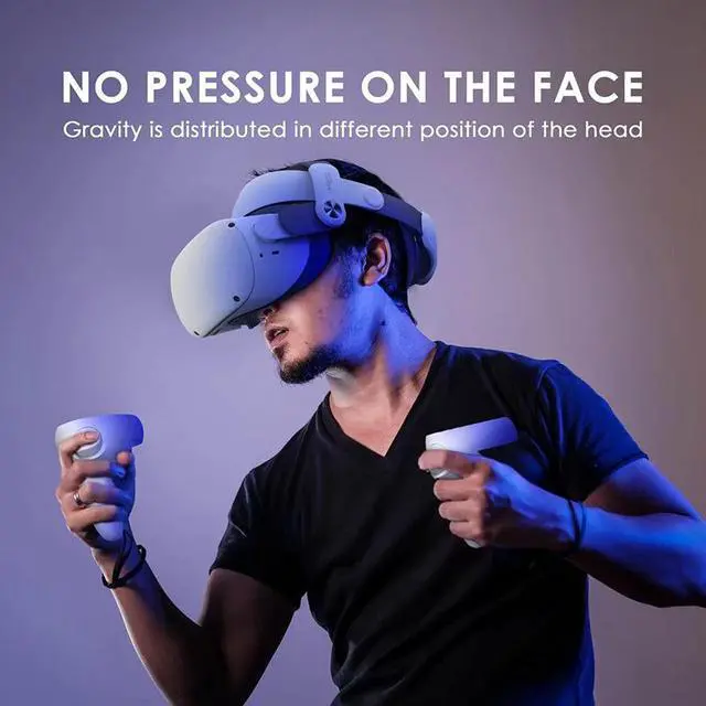 Alt view image 9 of 14 - BOBOVR M2 Plus Head Strap Twin Battery Combo Compatible with Meta Quest 2 VR Power Bank Charger Station/Dock with B2 Battey Pack