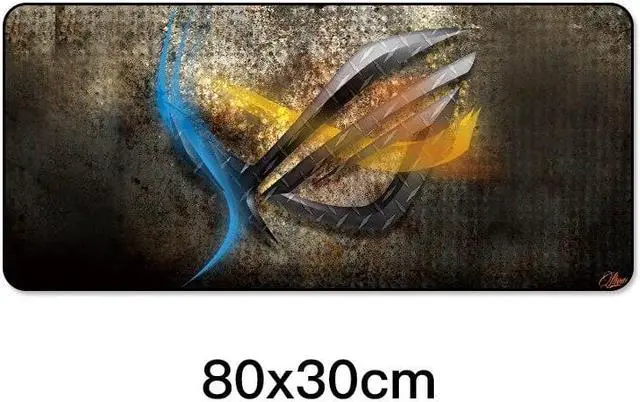 Alt view image 2 of 4 - Keyboard Mouse Mat Desk Locking Edge Mouse Pad t for PC