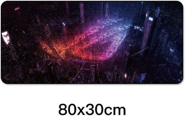 Alt view image 2 of 3 - Big Mouse Mat 800*300 Large Mat Natural Rubber Fashion Mouse Pad Office Notbook Desk Pc Gamer Mat