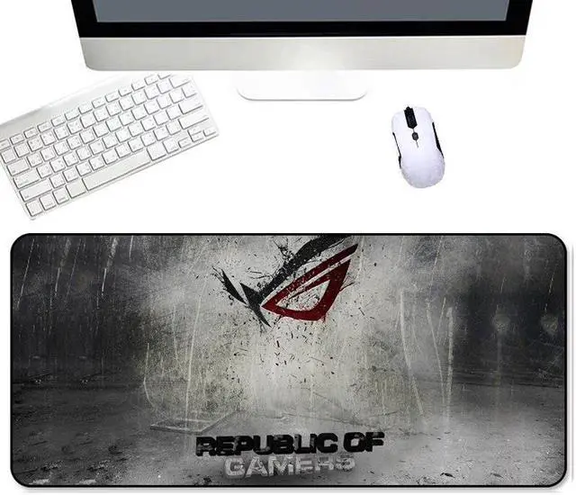 Main image of 800*300mm Mousepad Gaming Mousepad Anti-slip Natural Rubber Fashion Office Notebook Pad