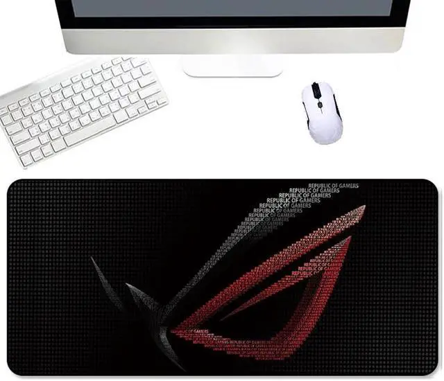 Main image of Large Mouse Pad Keyboard Mat Anti-slip Natural Rubber Fashion Office Notebook Pad