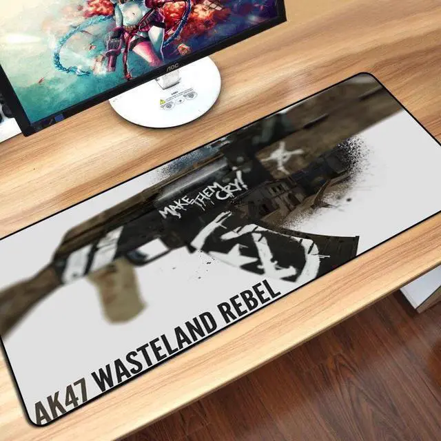 Main image of 800*300 Mouse Pad CS GO Knife Counter Strike Gaming Keyboard Mouse Pad Mat for BoyFriend Gifts 80*30 CM