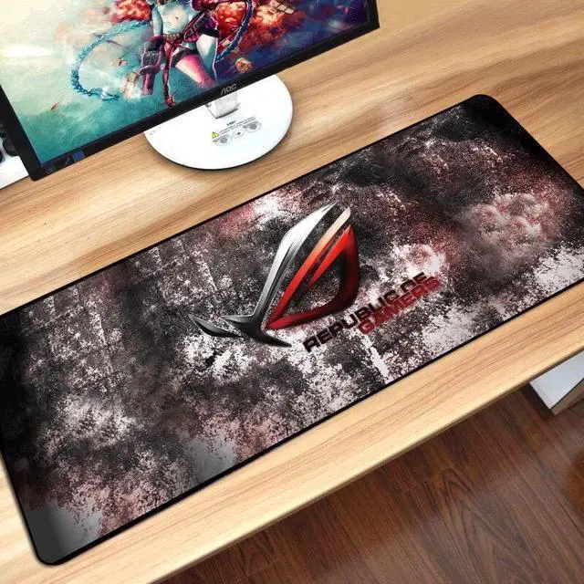 Main image of Mouse Pad Large Locking Edge Speed Soft Gaming Mousepad Laptop Notebook Mat for Gamer