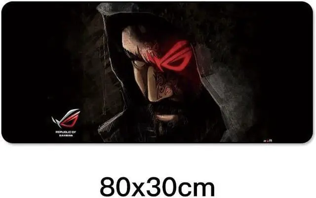 Alt view image 2 of 6 - Mousepad Gaming Mousepad Anti-slip Natural Rubber Fashion Office Notebook Pad 800*300