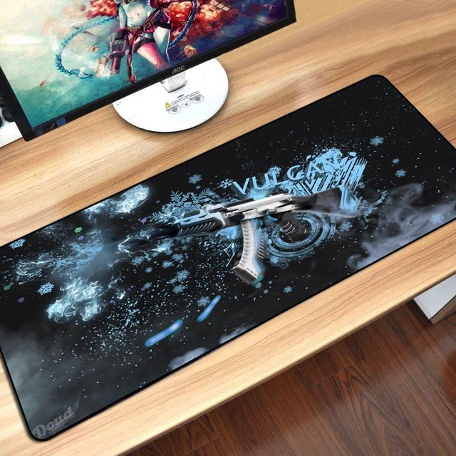 Main image of 800*300 Gaming Keyboard Mousepad Mat Large Size Locking Edge Keyboard Mouse Mat