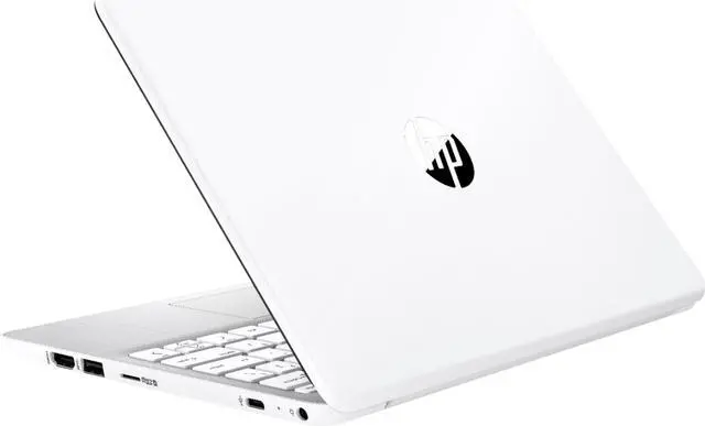 Alt view image 4 of 6 - HP Stream 11.6" HD Laptop, Intel Celeron N4000, 4GB RAM 64GB eMMC, Intel UHD Graphics 600, Windows10 S, Diamond White, Bundle with Pearlite Tech 128GB Micro SD Card & 4 Port USB Hub & LED Light