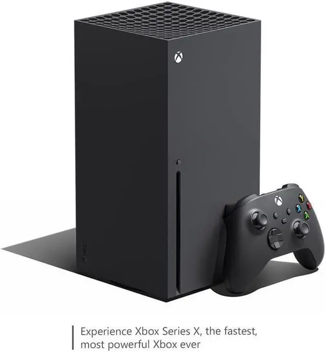 Alt view image 4 of 6 - Newest Microsoft Xbox Series X 1TB SSD Gaming Console with One Wireless Controller, Forza Horizon 5 Full Game Bundle, Up to 120 FPS, True 4K Streaming + Pearlite Tech. Controller Cover Skin