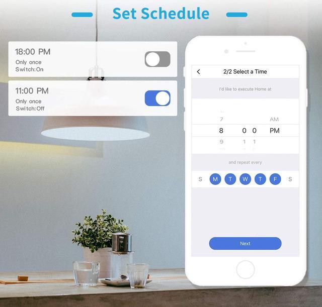 Alt view image 5 of 7 - Apple Homekit meross Smart Plug, Wi-Fi Waterproof, Apple Certified, Works with Apple HomeKit, Amazon Alexa, Google Assistant And SmartThings In Stock At U.S. [Controlled by "Hey Siri"]