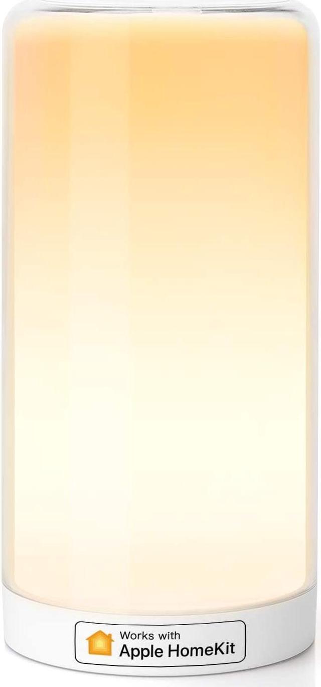 Alt view image 2 of 7 - Smart Lamp, Meross Dimmable WiFi Table Lamp, Support HomeKit (iOS13+), Alexa, Google Assistant and SmartThings, Tunable White and Multi-Color, Touch Control, Voice and APP Control, Schedule and Timer