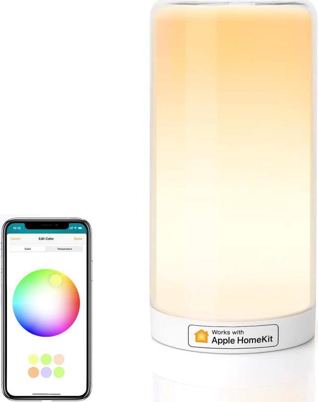 Main image of Smart Lamp, Meross Dimmable WiFi Table Lamp, Support HomeKit (iOS13+), Alexa, Google Assistant and SmartThings, Tunable White and Multi-Color, Touch Control, Voice and APP Control, Schedule and Timer