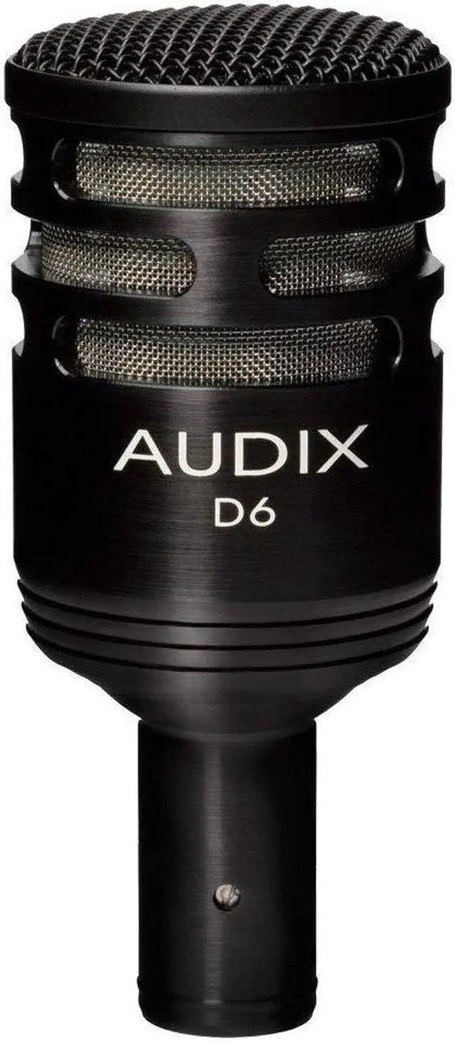 Alt view image 19 of 20 - Audix D6 Kick Drum Microphone - Black