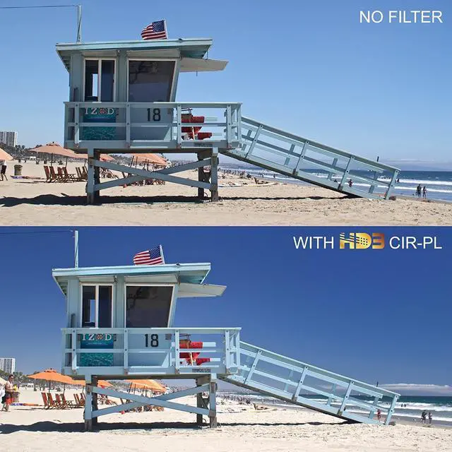 Alt view image 14 of 20 - HOYA HD3 82mm Circular Polarizer - Ultra-Hard 16 layer MC Filter XHD3-82CRPL