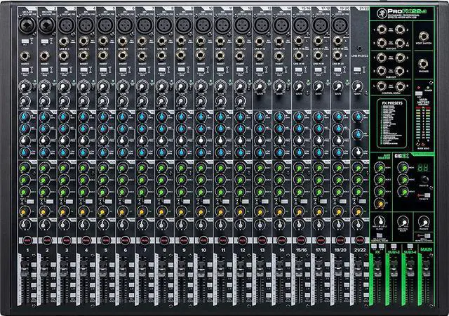 Alt view image 5 of 18 - Mackie ProFX22v3 USB Mixer