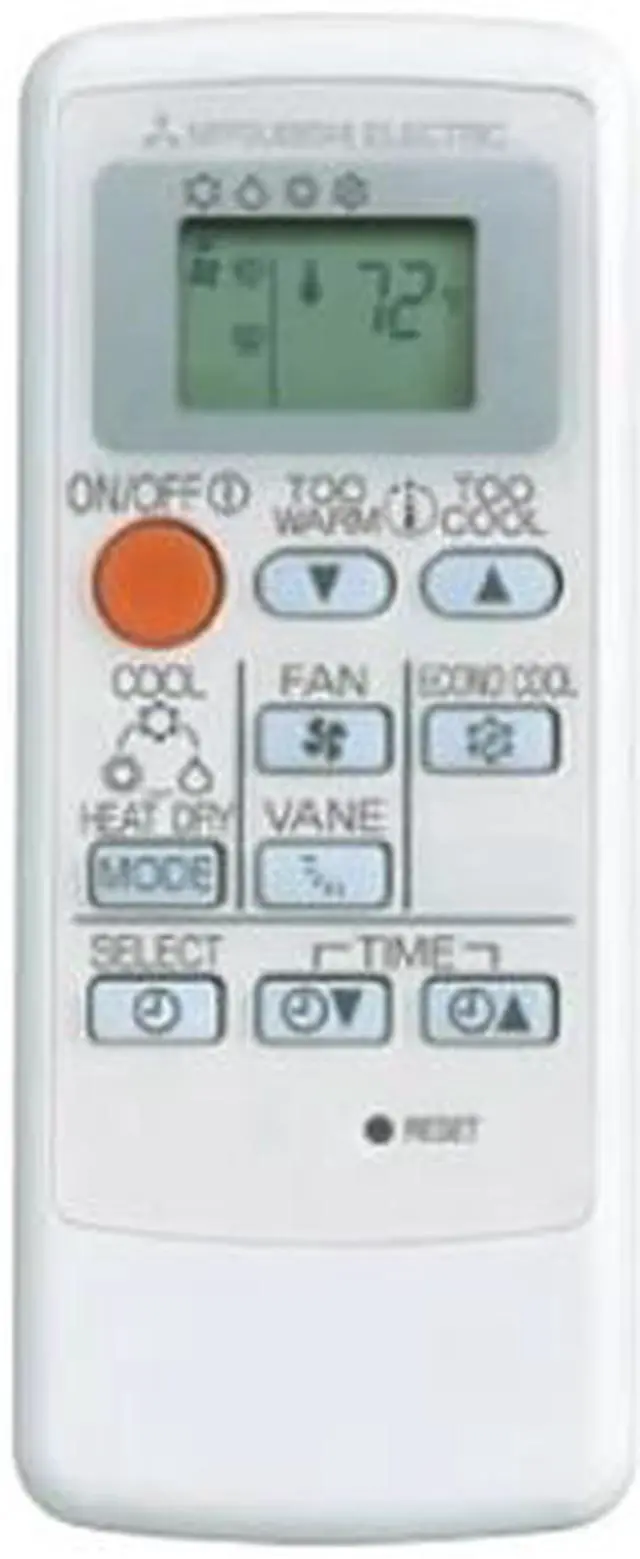 Main image of Mitsubishi Electric E12N38426 Replacement Remote Controller (MP14A)