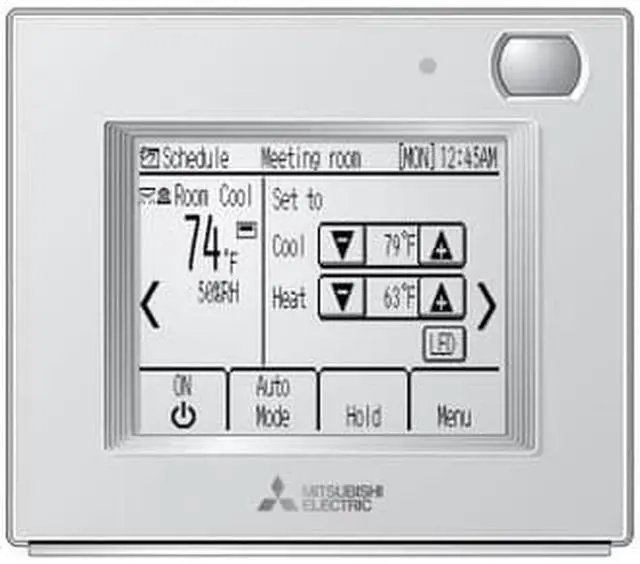 Main image of Mitsubishi PAR-U01MEDU-K Smart ME- Wired Remote Controller
