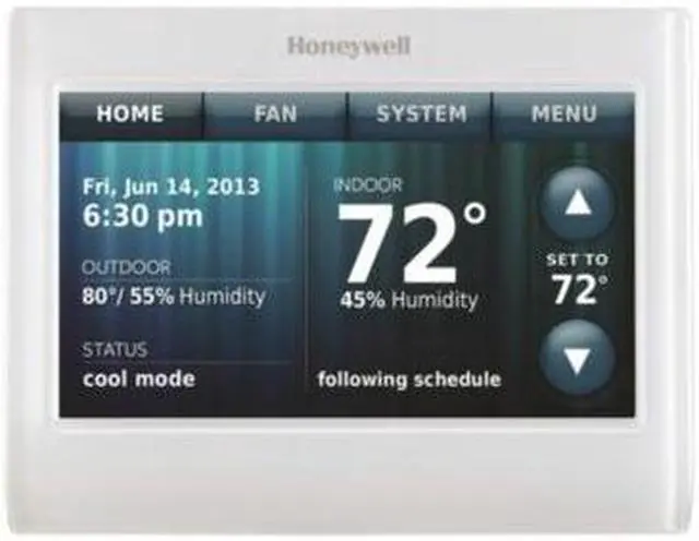 Main image of Honeywell Wi-Fi 9000 Color Touchscreen Thermostat