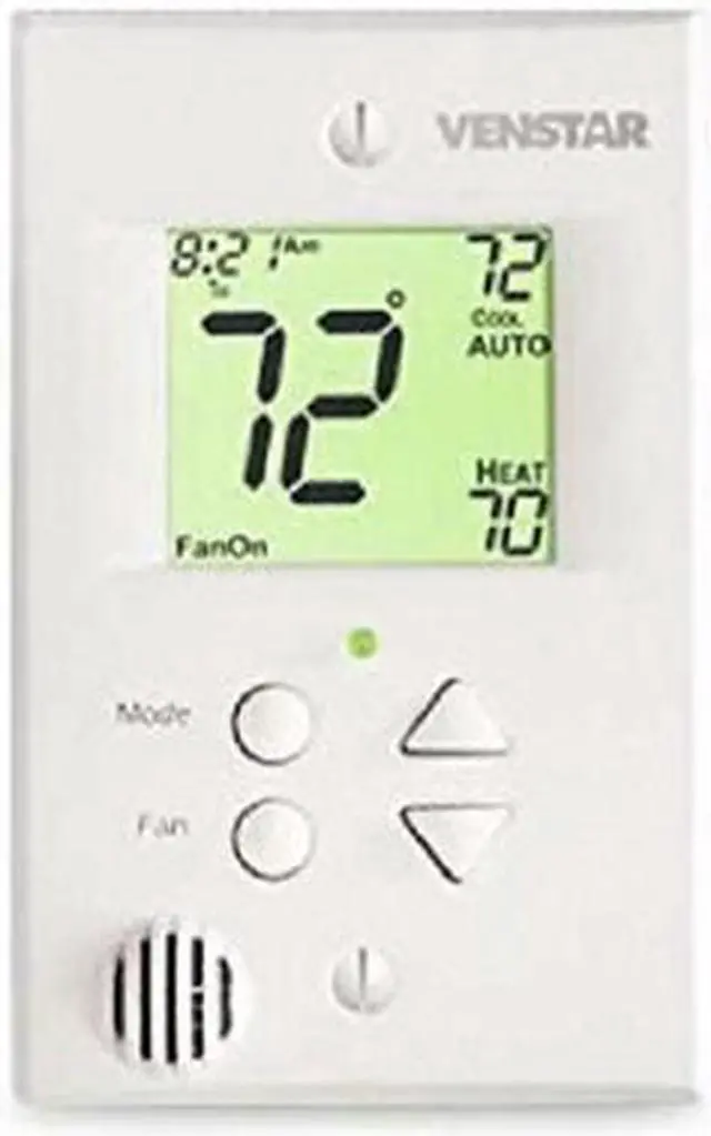 Main image of Venstar Flushmount Programmable MultiStage Thermostat - T1100FS