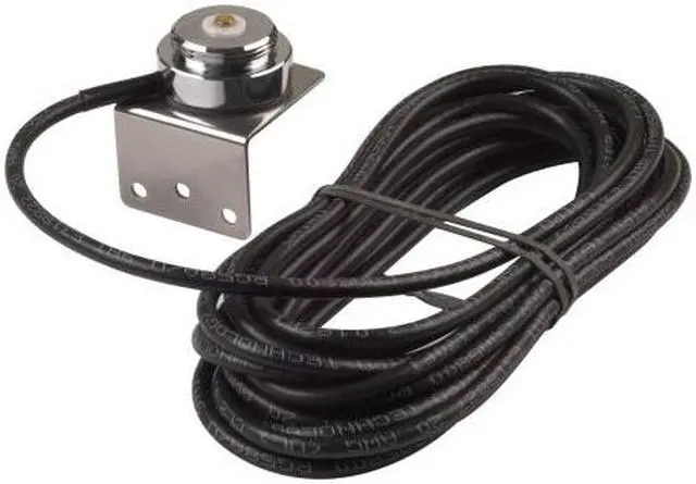 Main image of Laird Technologies - 3/4" Black L NMO Bracket, RG58U, No Connector