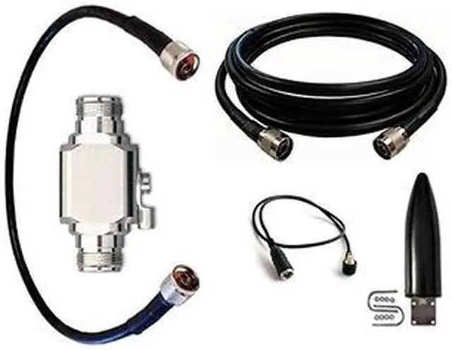 Main image of High Gain Omni-Directional Antenna Kit for AT&T Wireless Home Phone (WF720), 50 ft Cable
