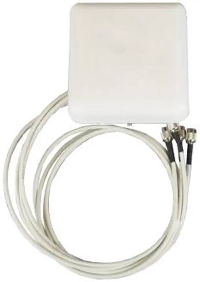 Main image of Ventev - M6060060D3D3602T - 2.4/5GHz 6dBi Wi-Fi Micro Patch (H:80/V:90) Antenna with 4 RPTNC Connectors