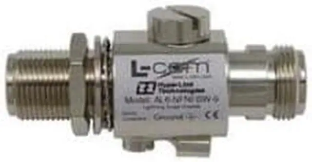 Main image of L-Com 0-6 GHz Lightning Arrestor (N-Female/N-Female Bulkhead)
