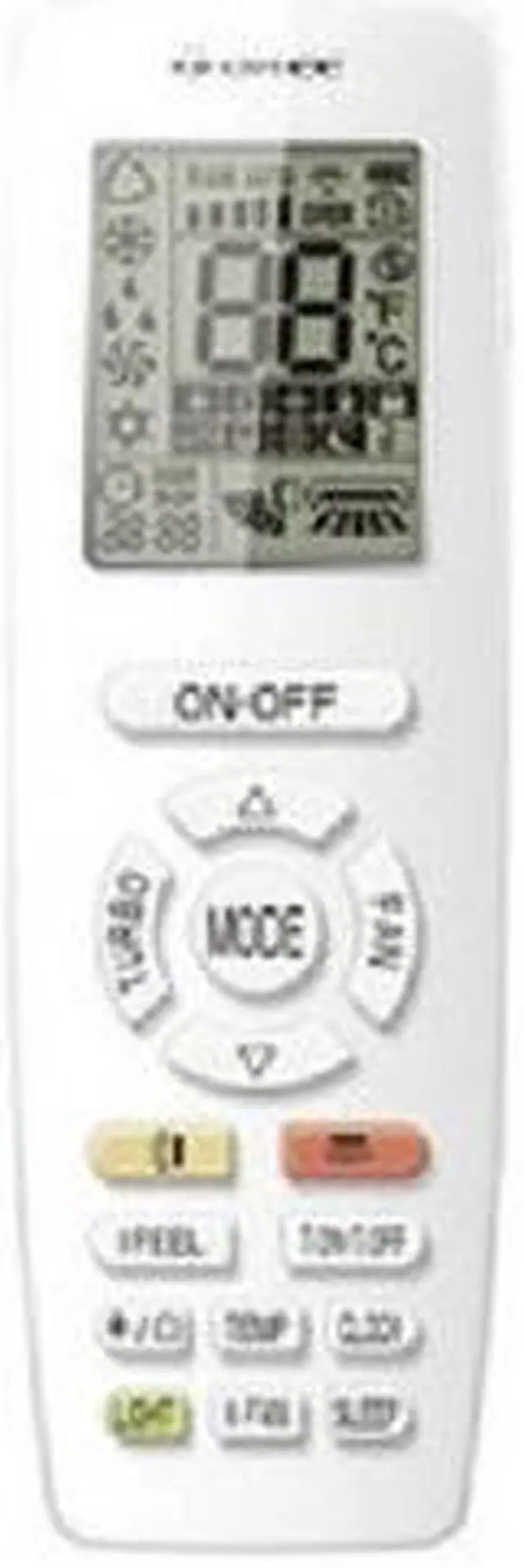 Main image of Gree 305001000121 Wireless Remote Controller (YAP1FB2F)