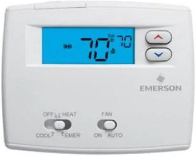 Main image of Emerson 1F89-0211, Blue Series Non-Programmable Digital Thermostat