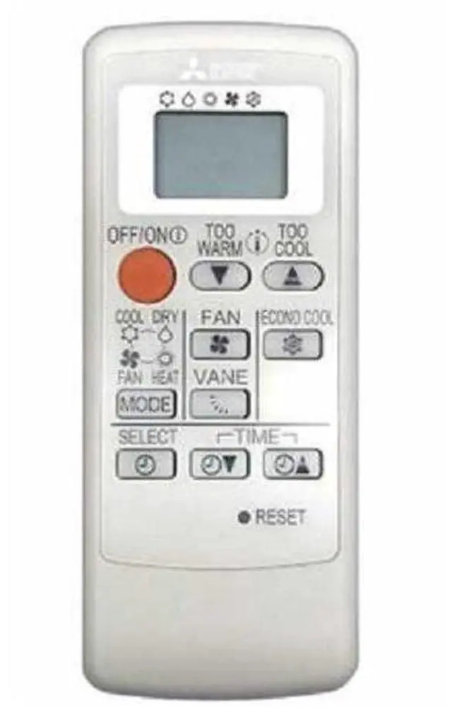 Main image of Mitsubishi Electric E22N87426 Remote Controller