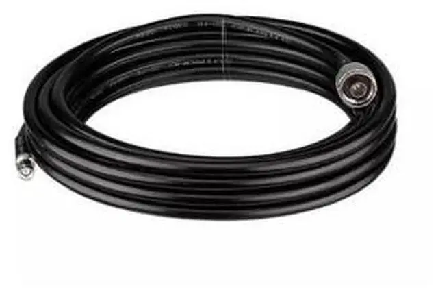 Main image of RFWEL Infra 50 ft 200-Series Low Loss Coaxial Cable with N-Male to SMA Male Connectors