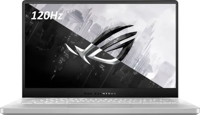 Alt view image 2 of 7 - Asus ROG Zephyrus G14 Premium Gaming Laptop 14” FHD 120Hz IPS Display AMD 8-Core Ryzen 9 4900HS 24GB RAM 1TB SSD GeForce RTX 2060 Max-Q 6GB Backlit Keyboard Wifi6 USB-C HDMI Dolby Audio Win10