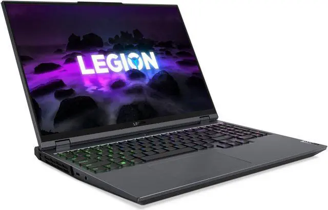 Alt view image 2 of 6 - Lenovo Legion 5 Pro 16 Gaming Laptop 16" WQXGA IPS 165Hz 100% sRGB Display AMD Octa-Core Ryzen 7 6800H Processor 64GB DDR4 1TB SSD NVIDIA GeForce RTX 3060 6GB RGB Backlit Nahimic HDMI Win11 Gray