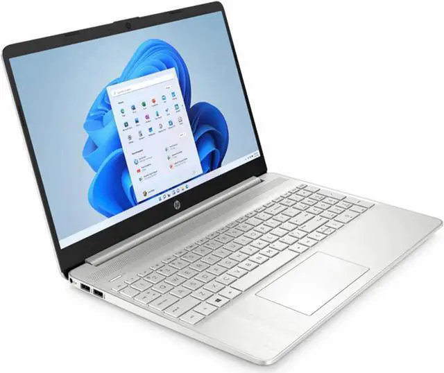 Alt view image 2 of 4 - HP 15 Business Laptop 15.6" Diagonal FHD IPS BrightView Touchscreen 11th Gen Intel Quad-Core i7-1165G7 Processor 16GB RAM 512GB SSD Intel Iris Xe graphics HDMI USB-C Webcam Bluetooth Win11 Silver