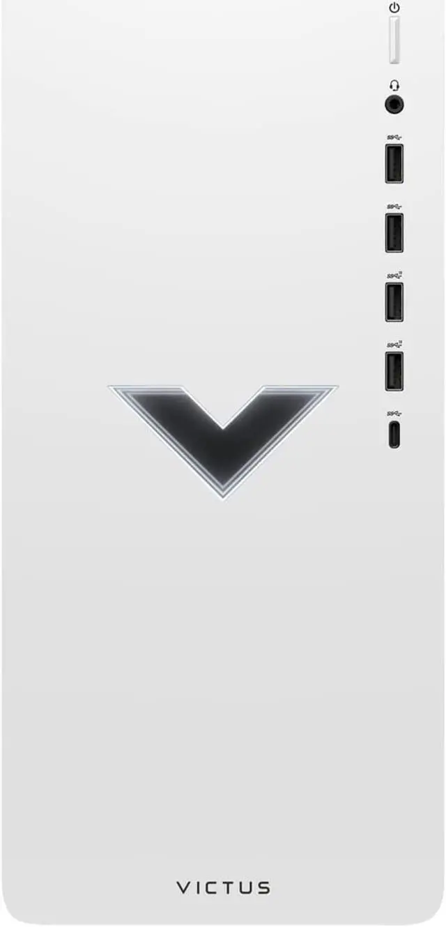 Alt view image 2 of 4 - HP Victus 15L Gaming Desktop Computer 12th Gen Intel 12-Core i7-12700F Processor 16GB RAM 512GB SSD NVIDIA GeForce RTX 3060 Ti 8GB with LHR Bluetooth USB-C Win11 White