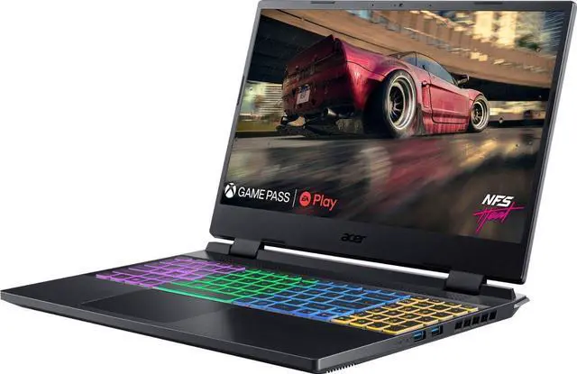 Alt view image 4 of 7 - Acer Nitro 5 15 Gaming Laptop 15.6" QHD IPS 165Hz (300 nits, 100% DCI-P3, 3ms) AMD Octa-core Ryzen 7 6800H 32GB DDR5 2TB SSD GeForce RTX 3070 Ti 8GB Graphic RGB Backlit HDMI USB-C Win11 Black