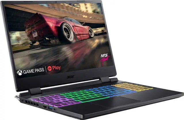 Alt view image 3 of 7 - Acer Nitro 5 15 Gaming Laptop 15.6" QHD IPS 165Hz (300 nits, 100% DCI-P3, 3ms) AMD Octa-core Ryzen 7 6800H 32GB DDR5 2TB SSD GeForce RTX 3070 Ti 8GB Graphic RGB Backlit HDMI USB-C Win11 Black