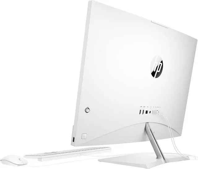 Alt view image 5 of 6 - HP Pavilion 27 Premium All-in-One Desktop Computer 27" FHD IPS Anti-glare (72% NTSC) AMD Ryzen 5000 Series Quad-Core Ryzen 3 5425U Processor 8GB DDR4 256GB SSD HDMI Pop-up Privacy Camera Win11