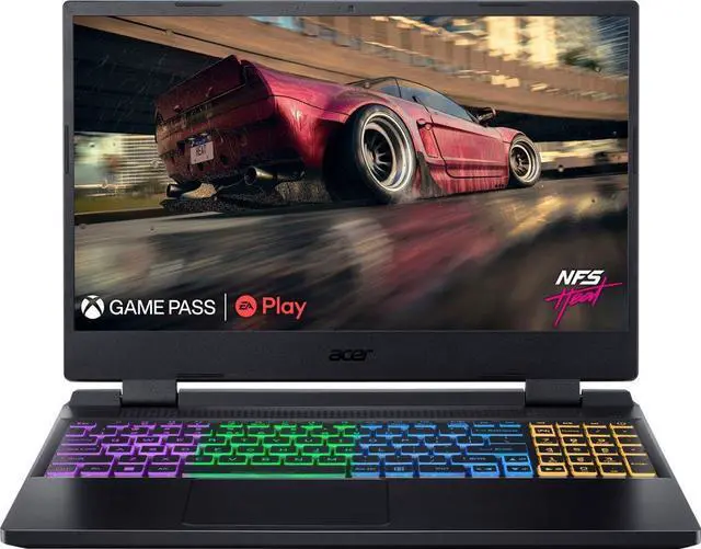Main image of Acer Nitro 5 15 Gaming Laptop 15.6" QHD IPS 165Hz (300 nits, 100% DCI-P3, 3ms) AMD Octa-core Ryzen 7 6800H 32GB DDR5 2TB SSD GeForce RTX 3070 Ti 8GB Graphic RGB Backlit HDMI USB-C Win11 Black