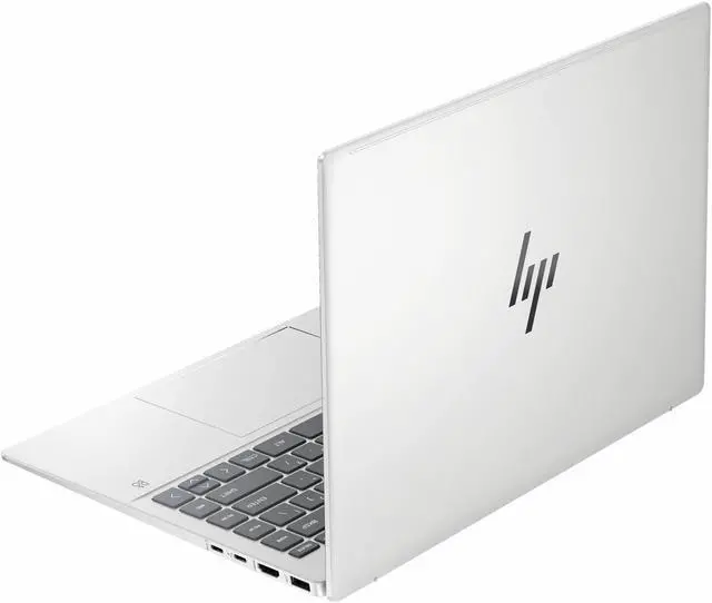 Alt view image 5 of 5 - HP Pavilion Plus Business Laptop 14" 2.8K OLED 120Hz HDR 500nits 100% DCI-P3 AMD Zen4 8-core Ryzen 7 7840U Processor 16GB DDR5 512GB SSD USB-C B&O Long Battery Life Win11 Silver