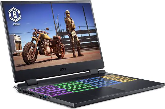 Alt view image 3 of 7 - Acer Nitro 5 Gaming Laptop 15.6" FHD IPS 165Hz Intel 10-core i7-12650H Processor 16GB DDR5 512GB SSD GeForce RTX 4060 8GB Graphic RGB Backlit Thunderbolt AX1650i Win11 Black