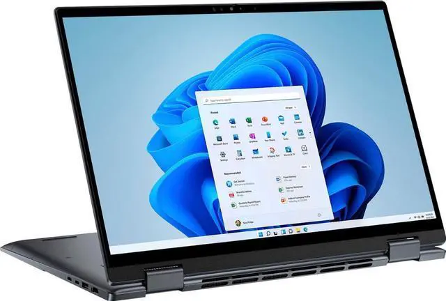 Alt view image 2 of 7 - Dell Inspiron 16 7630 2-in-1 Laptop 16" UHD+ 4K OLED Touch 400nits Intel 12-core i7-1360P 16GB DDR5 512GB SSD GeForce MX550 Thunderbolt4 FHD IR Webcam ExpressCharge Long Battery Life Win11 Silver