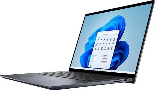 Alt view image 5 of 7 - Dell Inspiron 16 7630 2-in-1 Laptop 16" UHD+ 4K OLED Touch 400nits Intel 12-core i7-1360P 16GB DDR5 512GB SSD GeForce MX550 Thunderbolt4 FHD IR Webcam ExpressCharge Long Battery Life Win11 Silver